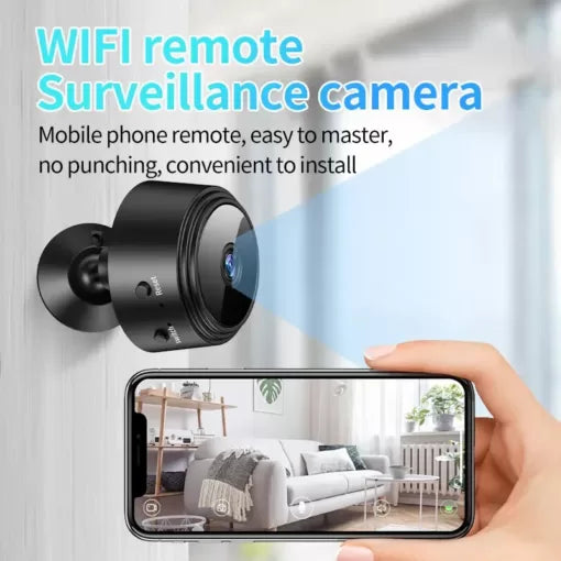 Mini WiFi Camera – Full HD 1080p Portable Security Camera
