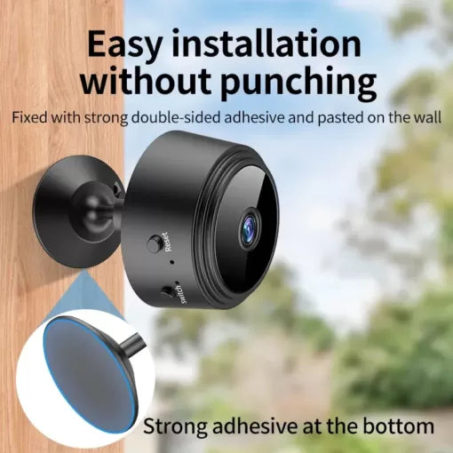 Mini WiFi Camera – Full HD 1080p Portable Security Camera