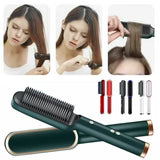 Hair Straightener Comb Brush electric